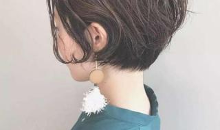 纹理烫短发 纹理烫短发